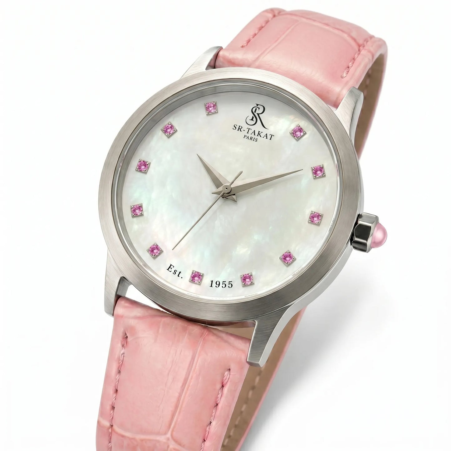 Certified Pink Spinel Watch Collection | SR TAKAT