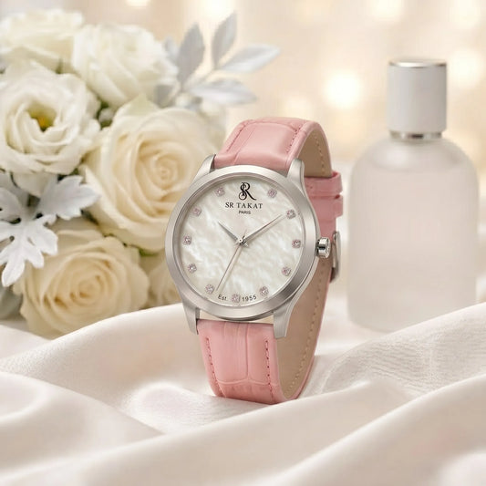 Men’s Natural Pink Spinel Watch | SR TAKAT