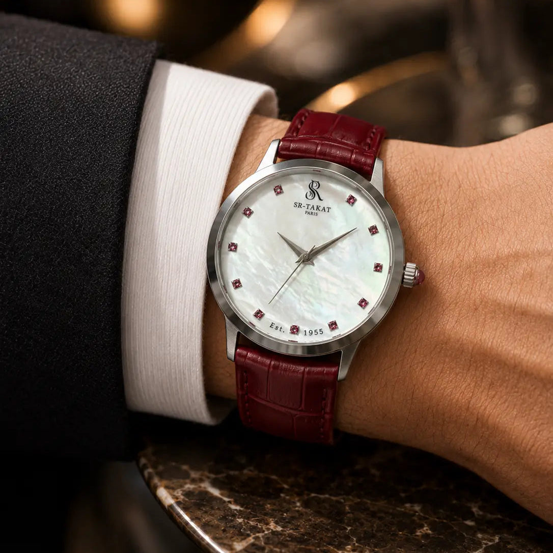 Men’s Natural Ruby Watch | SR TAKAT