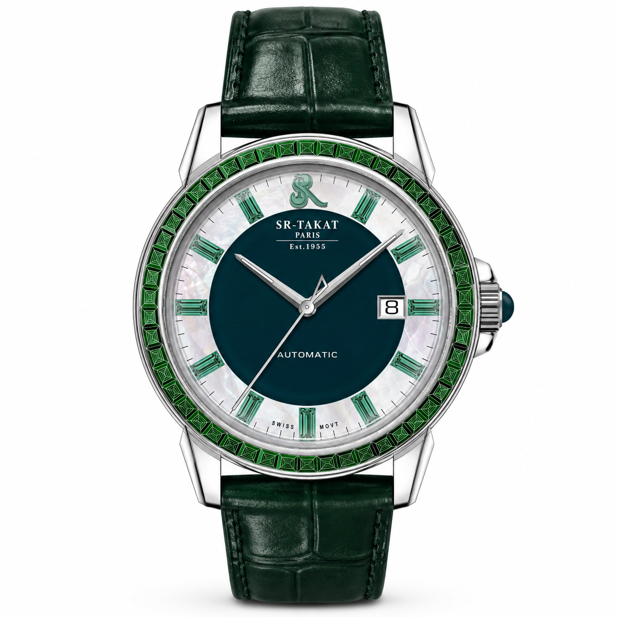 SR-Takat Natural Emerald Watch (Series 2)