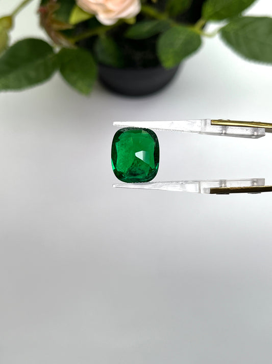 Natural Zambia Minor Emerald 8.05 cts Cus by SR-Takat