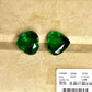 Natural Zambia Minor Emerald 33.72 cts Heart pair by SR-Takat