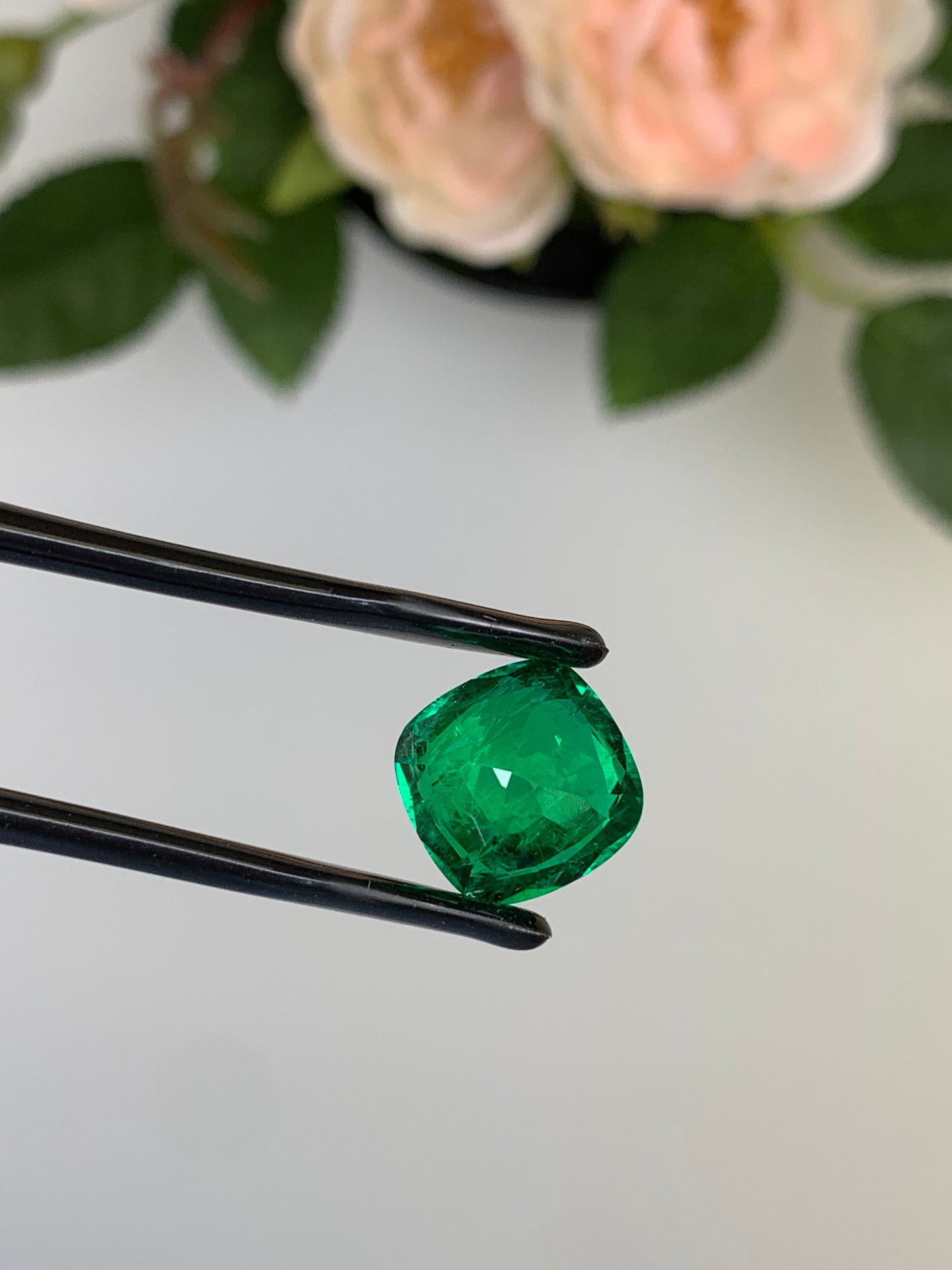 Natural Zambia Minor Emerald 4.76 cts Cus by SR-Takat