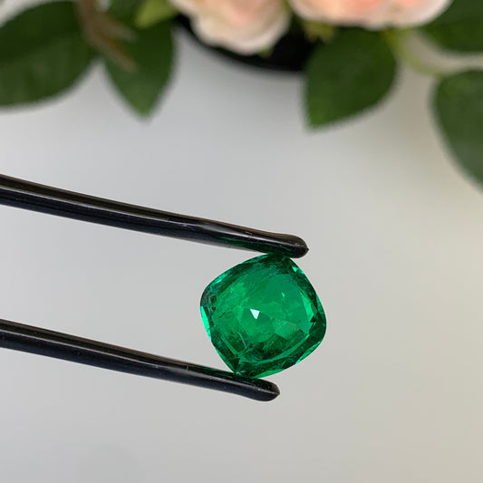 Natural Zambia Minor Emerald 4.76 cts Cus by SR-Takat