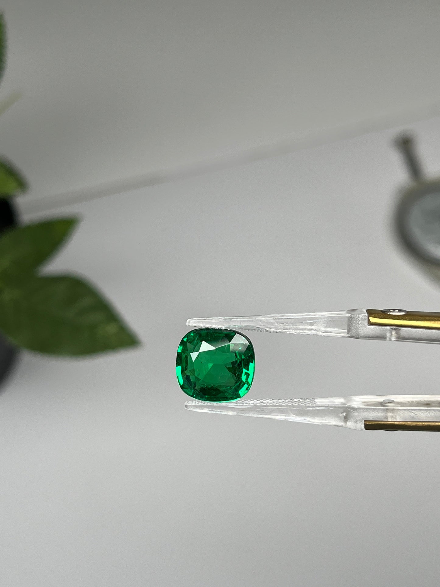 Natural Zambia Minor to Moderate Emerald 3.78 cts Cus by SR-Takat