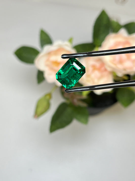 Natural Zambia Emerald 5.90 cts Octagon by SR-Takat