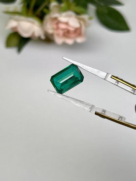 Natural Zambia Emerald 7.20 cts Octagon by SR-Takat