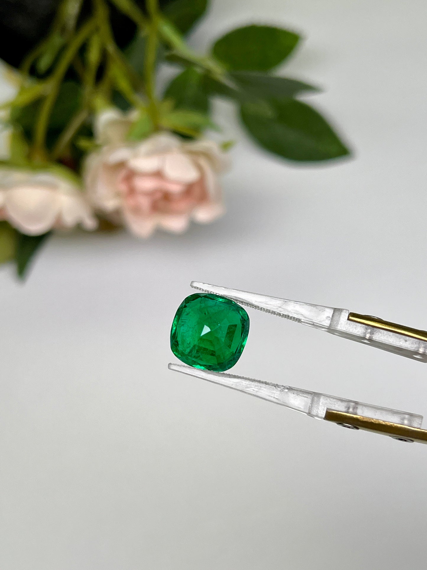 Natural Zambia Emerald 6.07 cts Cushion by SR-Takat