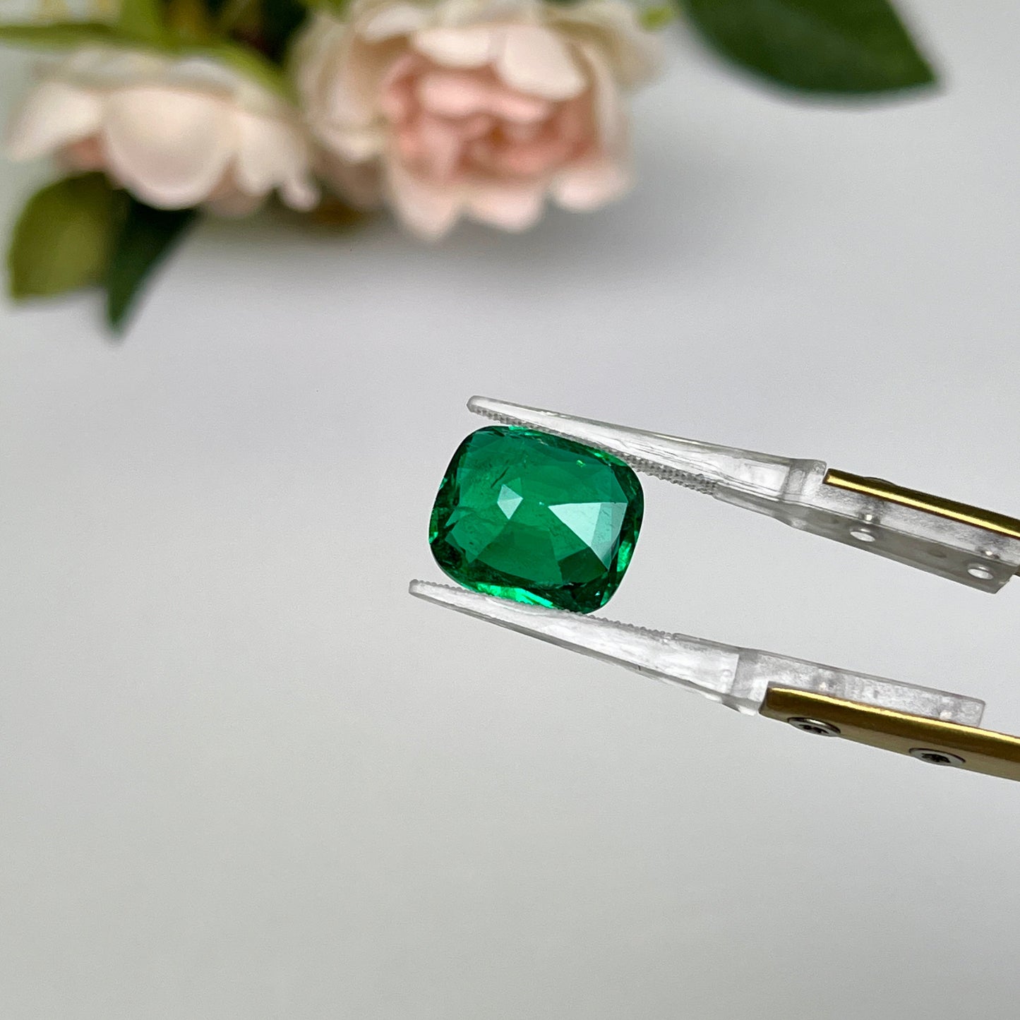 Natural Zambia Emerald 7.46 cts Cushion by SR-Takat