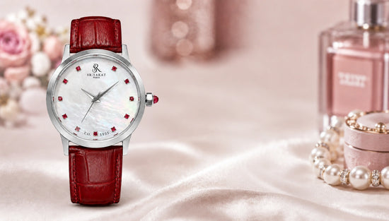 Luxury Natural Ruby Watch for Men | SR-Takat