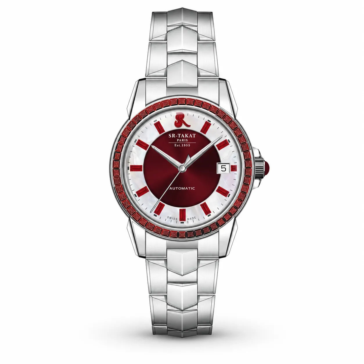 SR-Takat Natural Ruby Watch Signature Edition - Ladies