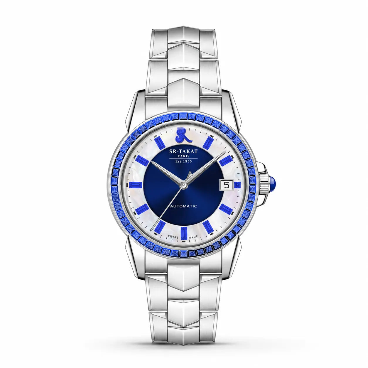 SR-Takat Natural Sapphire Watch Signature Edition - Ladies