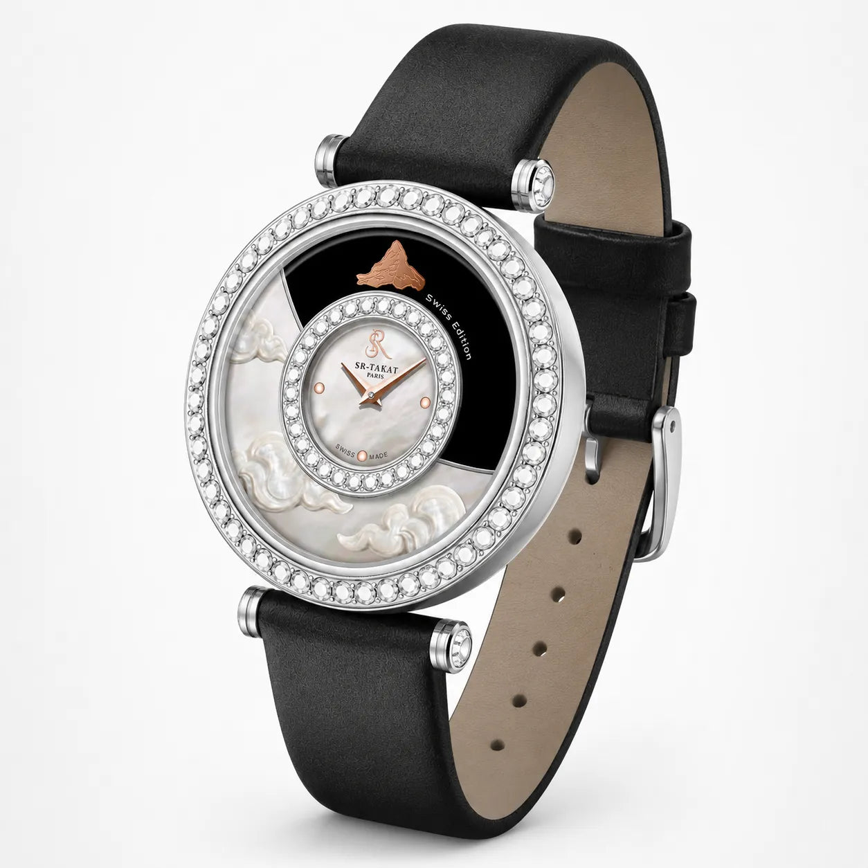 SR-Takat Diamond Watch Swiss - Around the world edition