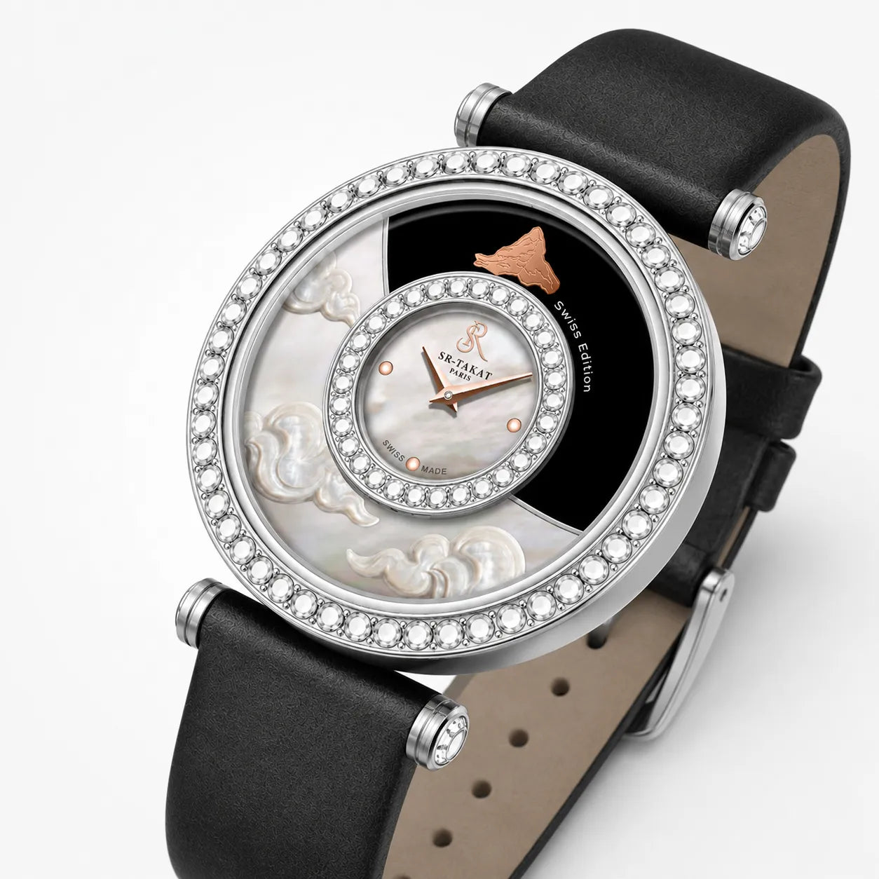 SR-Takat Diamond Watch Swiss - Around the world edition