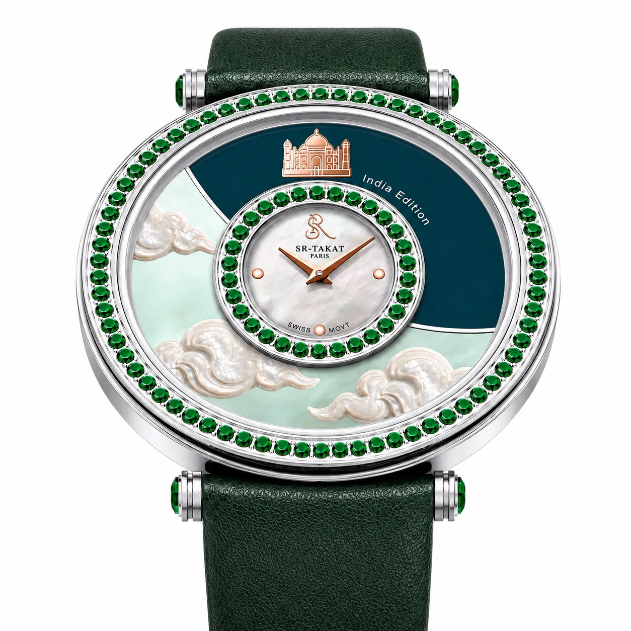 SR-Takat Emerald Watch India - Around the world edition