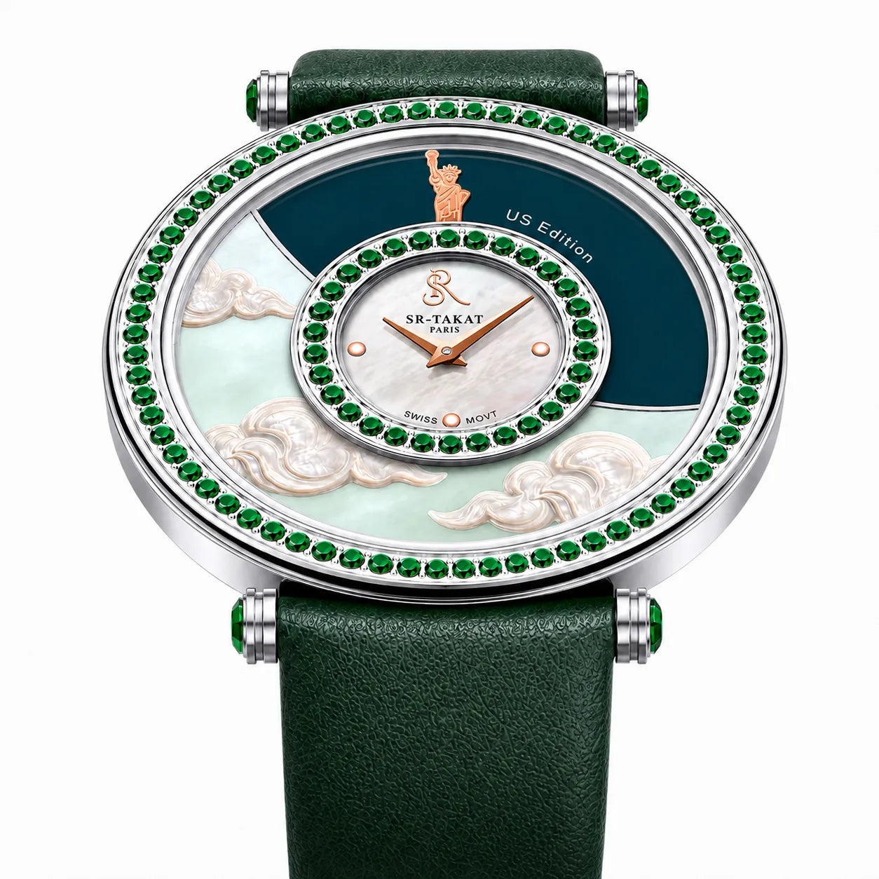 SR-Takat Emerald Watch USA - Around the world edition
