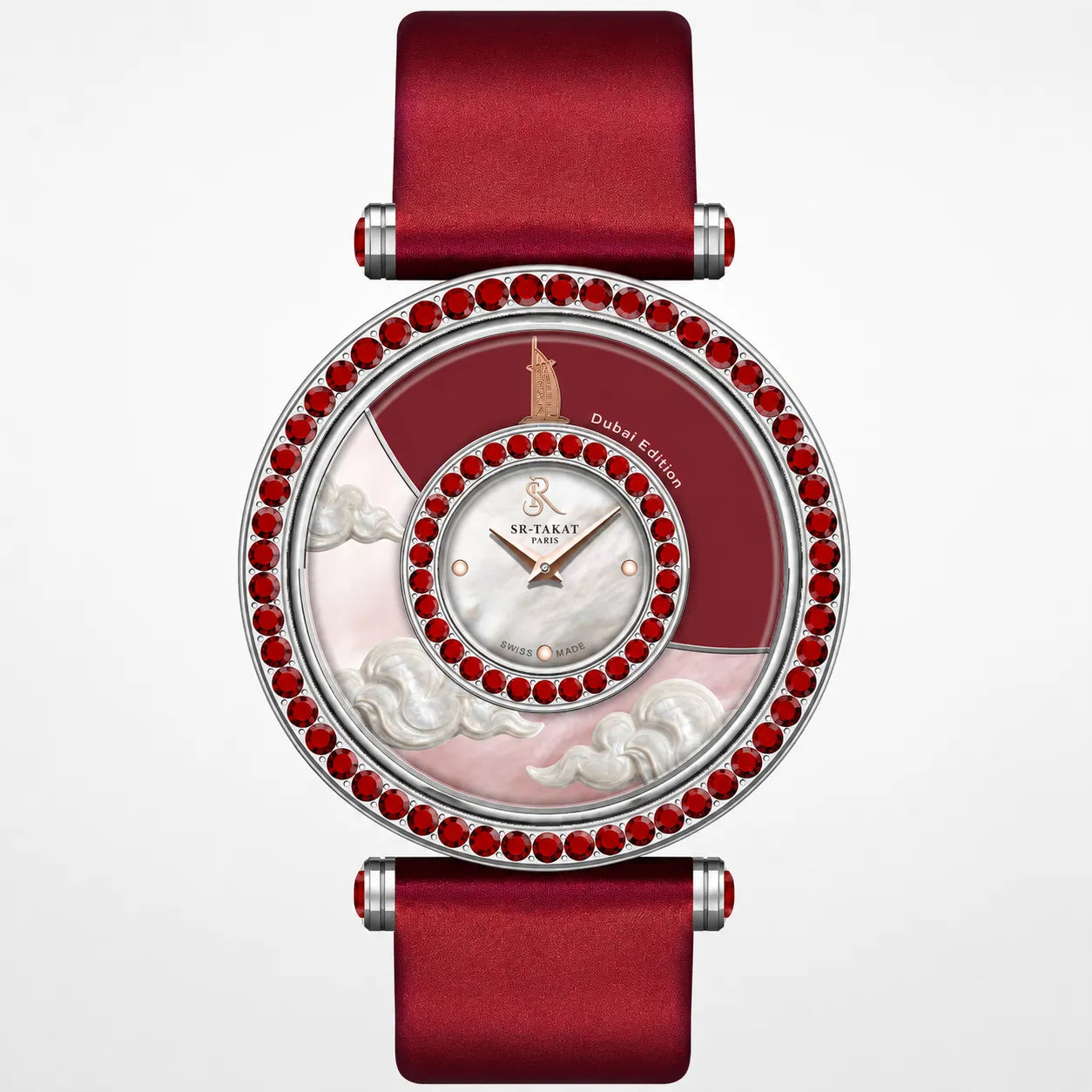SR-Takat Natural Ruby Watch China - Around the world edition