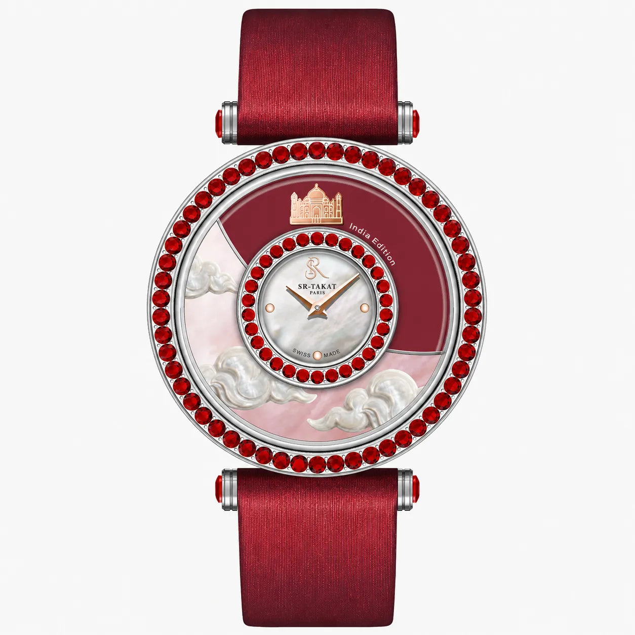 SR-Takat Natural Ruby Watch China - Around the world edition