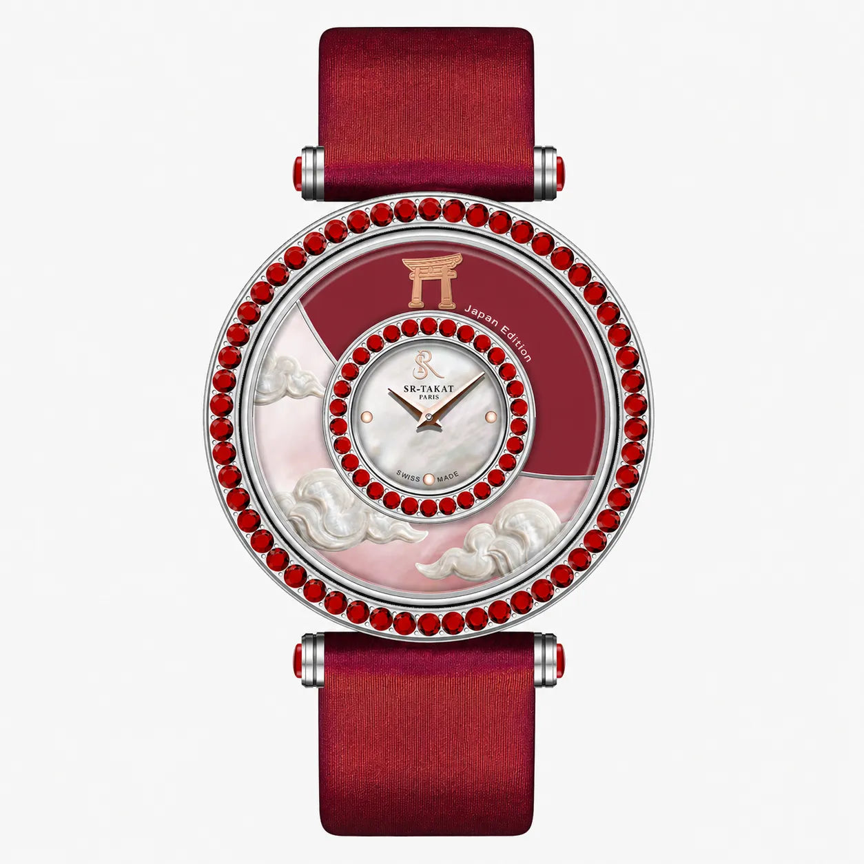 SR-Takat Ruby Watch Japan - Around the world edition