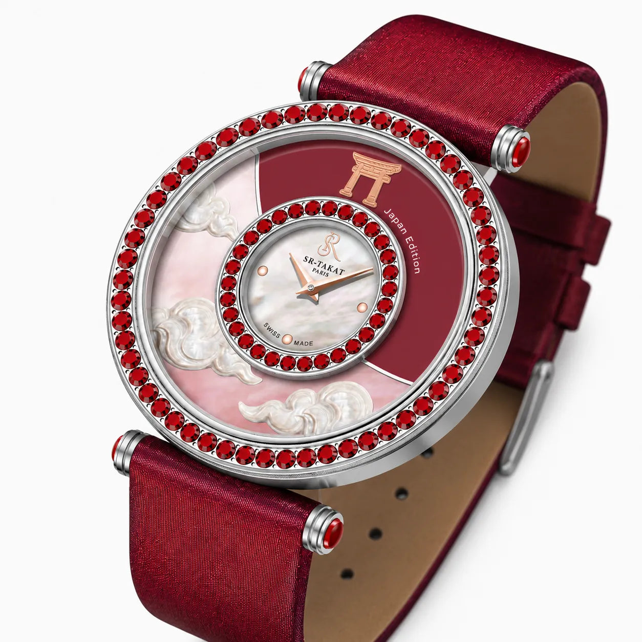 SR-Takat Ruby Watch Japan - Around the world edition