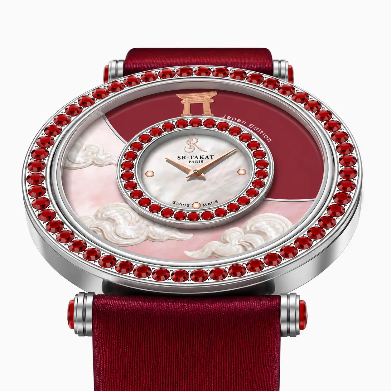 SR-Takat Ruby Watch Japan - Around the world edition