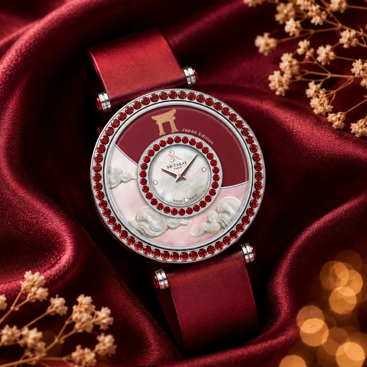 SR-Takat Ruby Watch Japan - Around the world edition