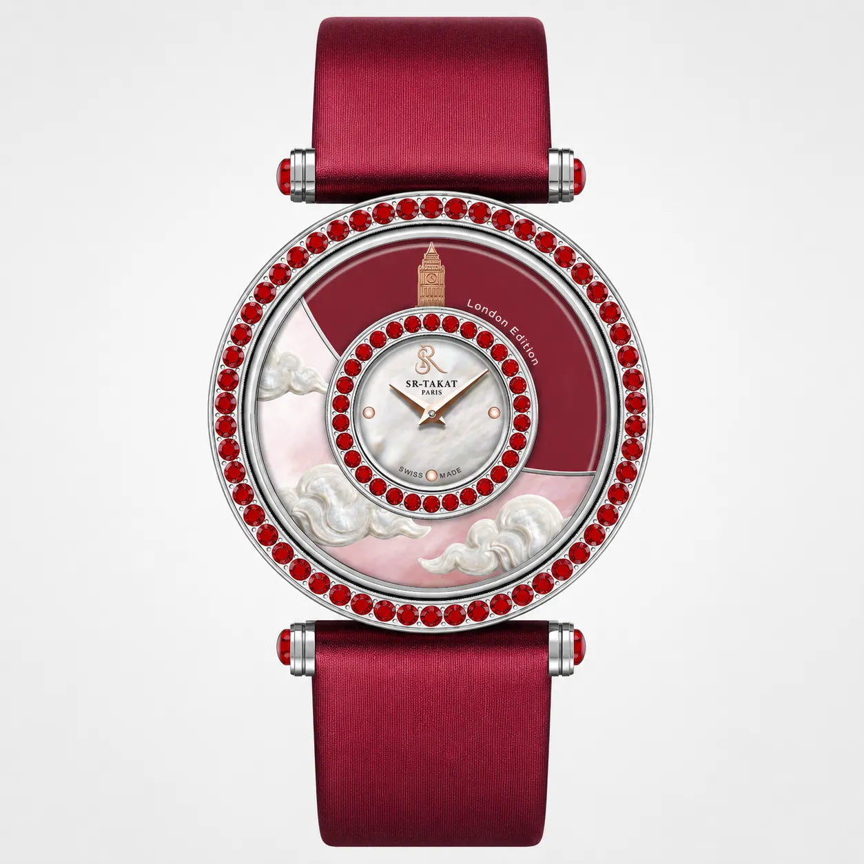 SR-Takat Ruby Watch London - Around the world edition