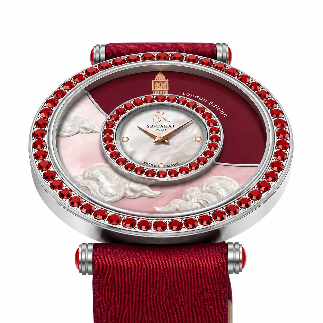 SR-Takat Ruby Watch London - Around the world edition