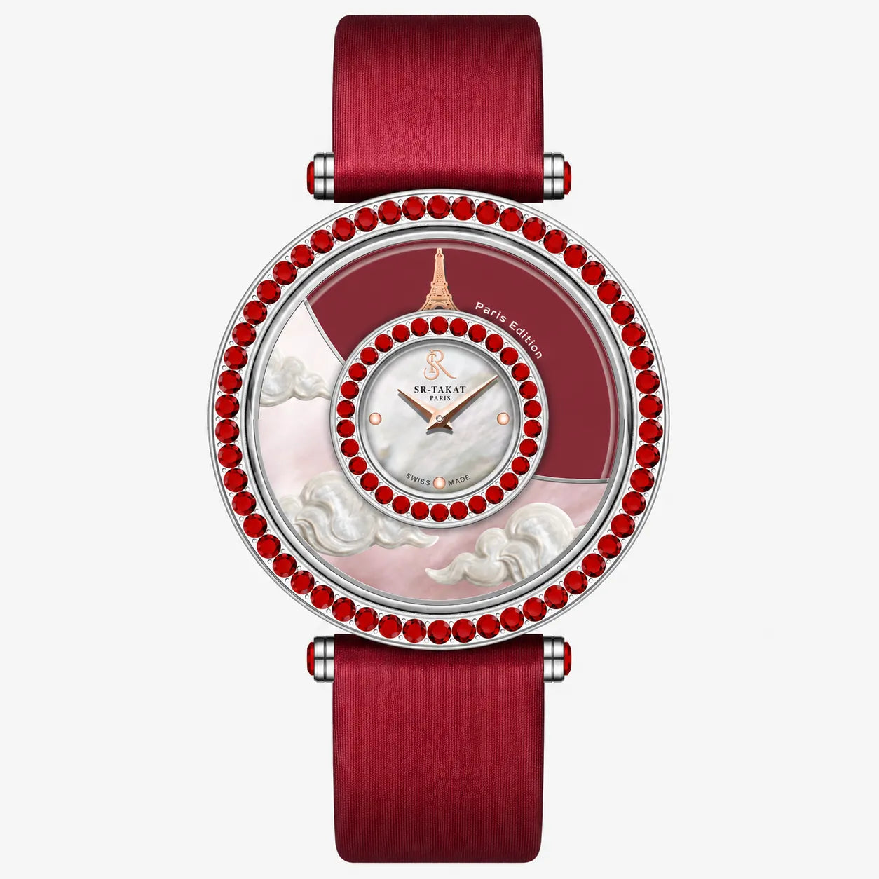 SR-Takat Natural Ruby Watch China - Around the world edition