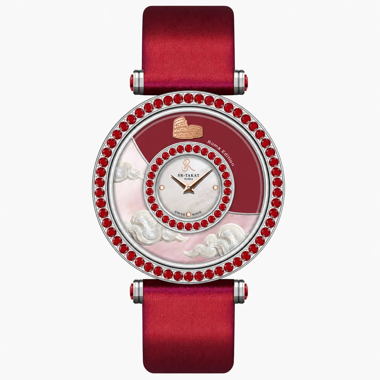 SR-Takat Natural Ruby Watch China - Around the world edition