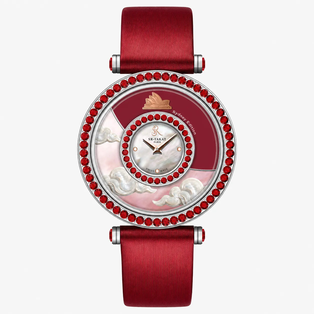 SR-Takat Natural Ruby Watch China - Around the world edition