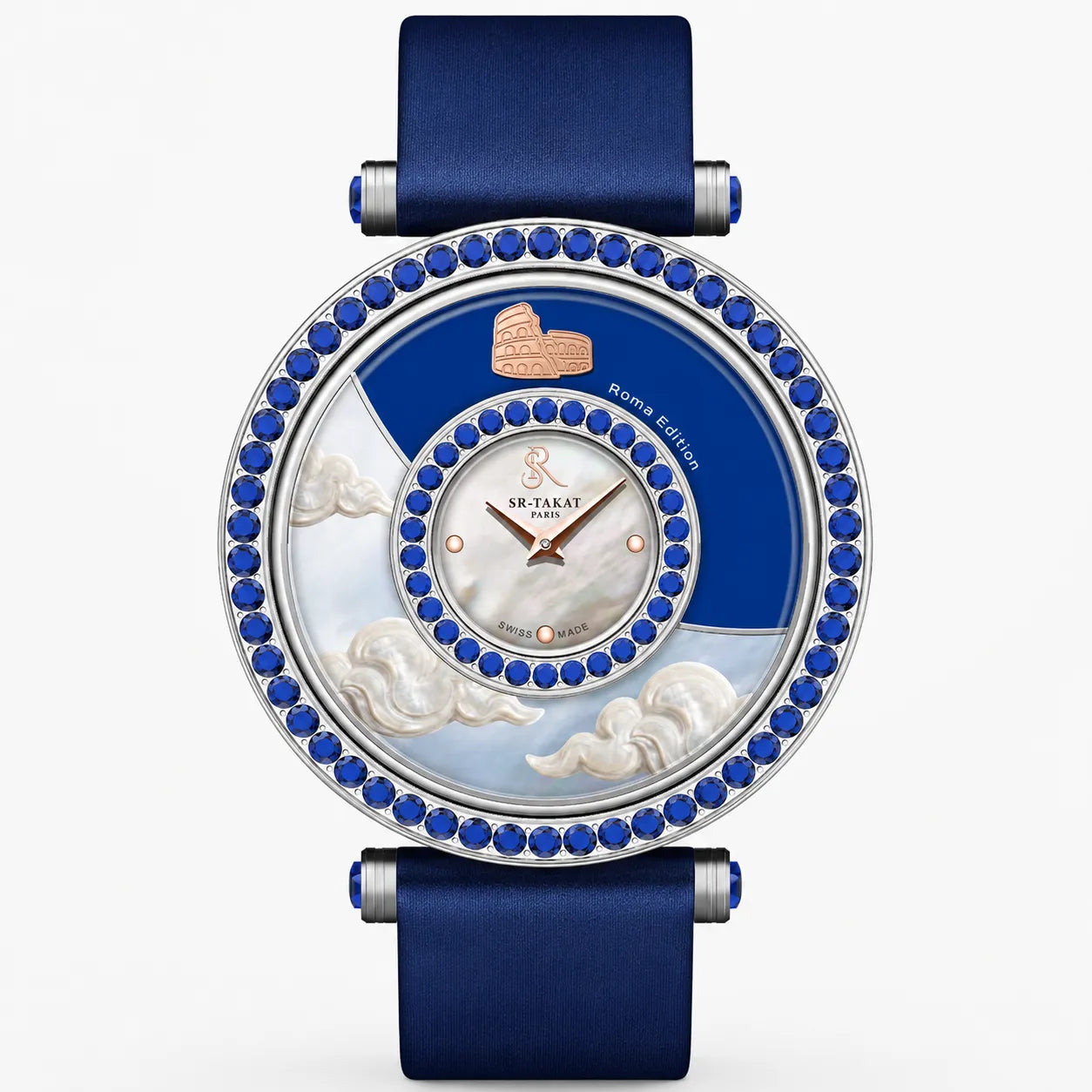 SR-Takat Sapphire Watch Roma - Around the world edition