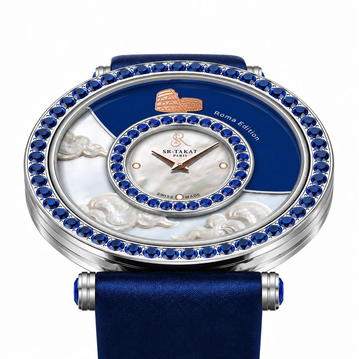 SR-Takat Sapphire Watch Roma - Around the world edition