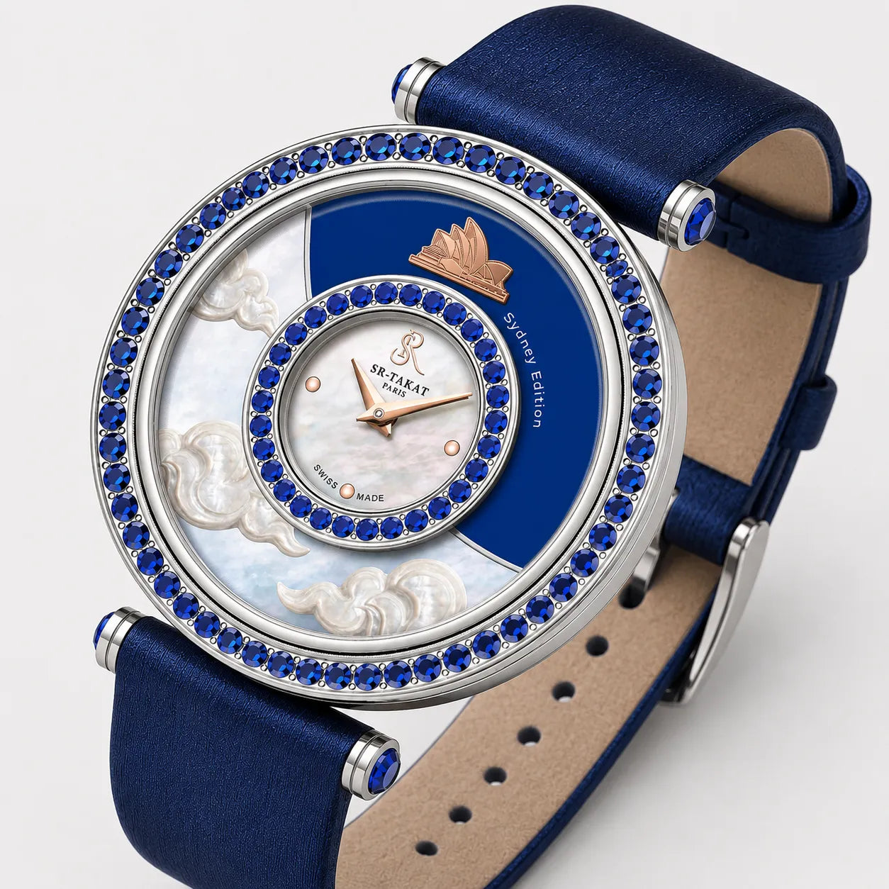 SR-Takat Sapphire Watch Sydney - Around the world edition