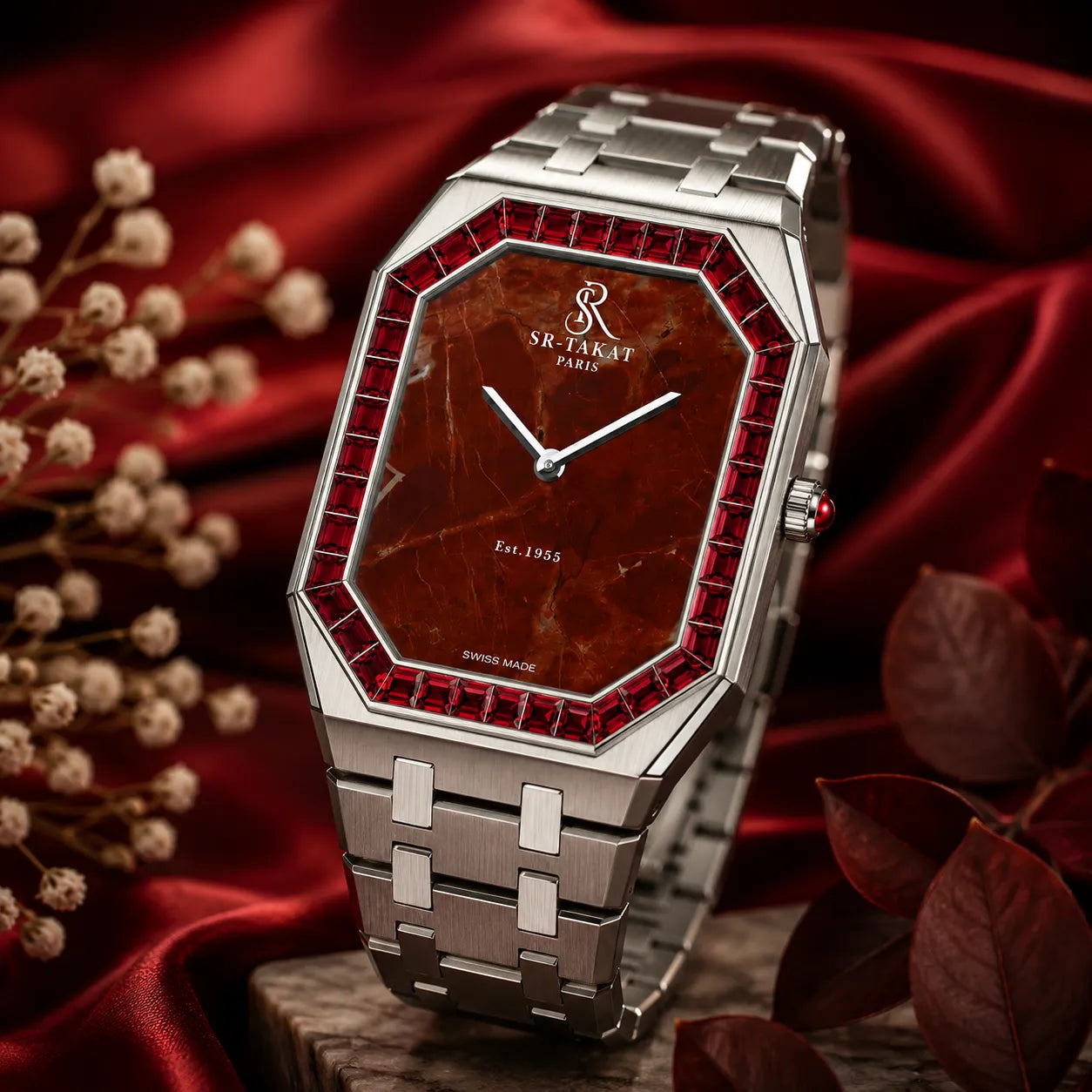 SR-Takat Natural Ruby Watch Legacy Edition - Men
