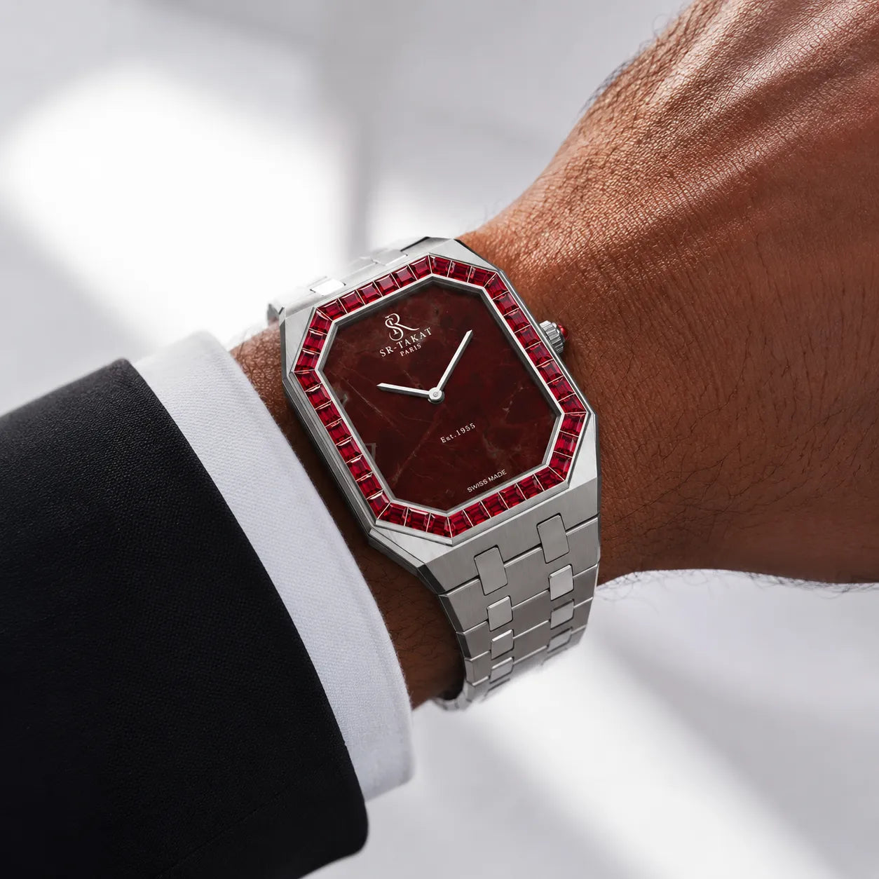 SR-Takat Natural Ruby Watch Legacy Edition - Men