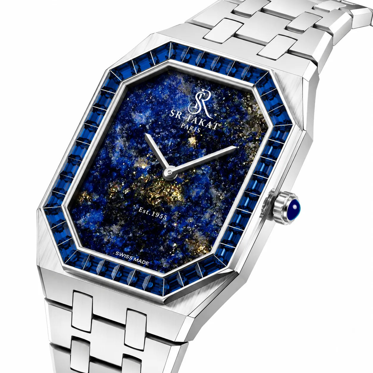 SR-Takat Natural Sapphire Watch Legacy Edition - Men