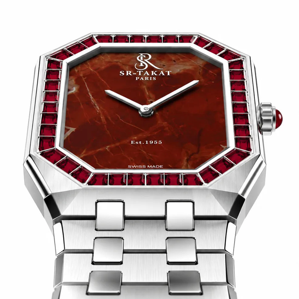 SR-Takat Natural Ruby Watch Legacy Edition - Women