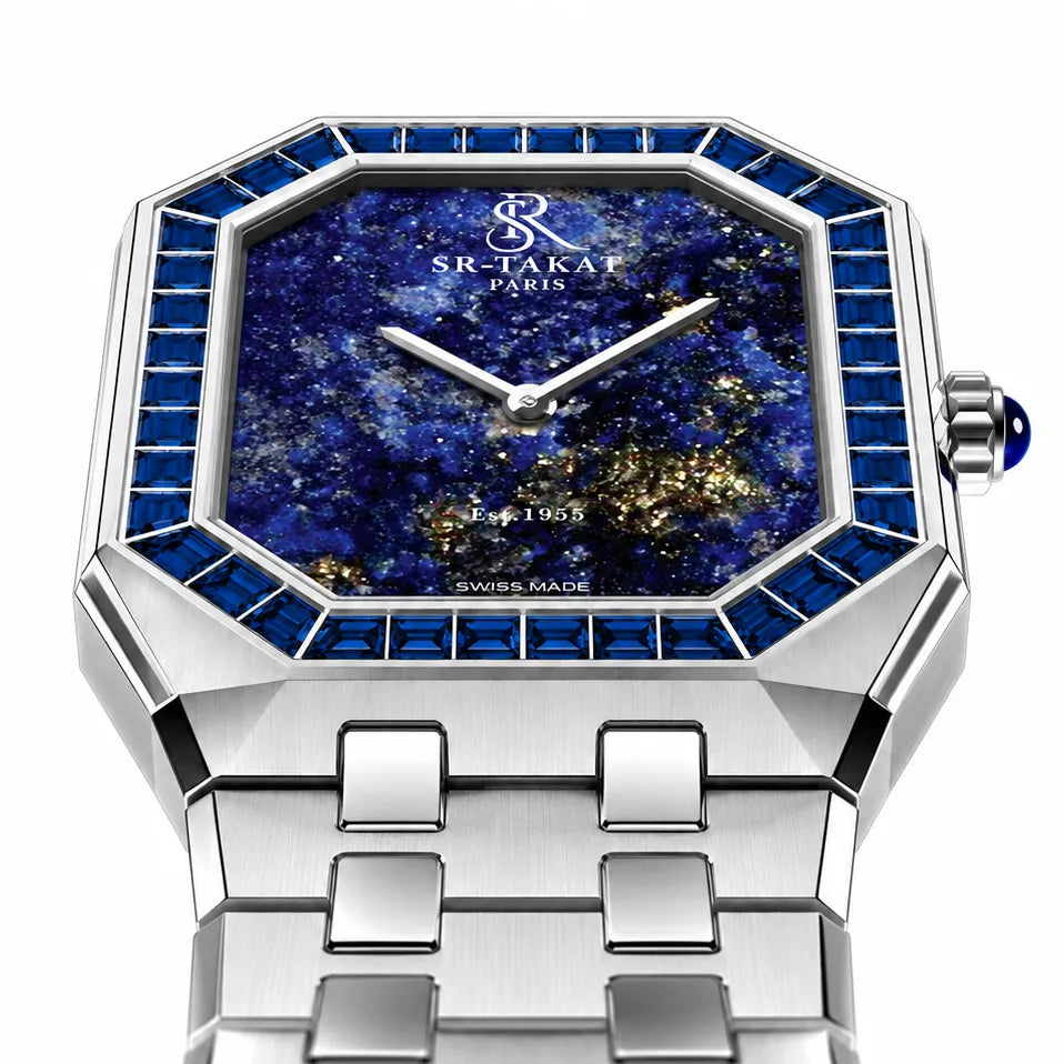 SR-Takat Natural Sapphire Watch Legacy Edition - Women