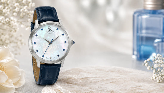 Luxury Natural Sapphire Watch For Men | SR-Takat
