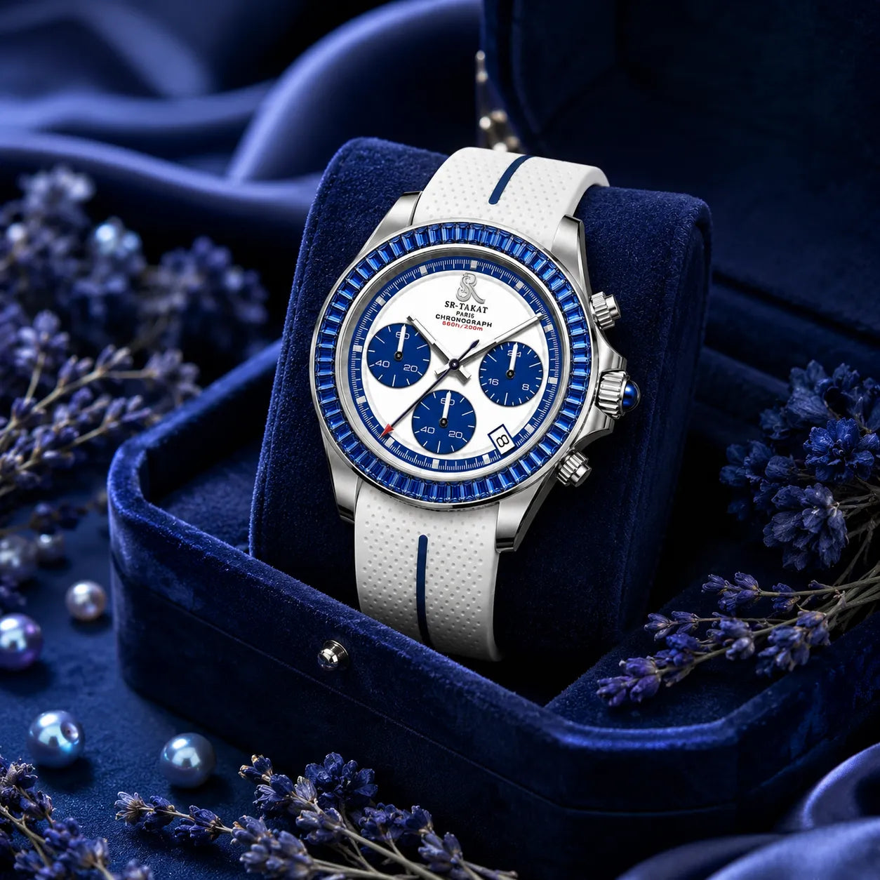 SR-Takat Natural Sapphire Watch Series 3