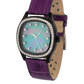 Niveau Élevé Determination Medium WA-032 Luxury Black Steel Watch with Dark Mother of Pearl Dial