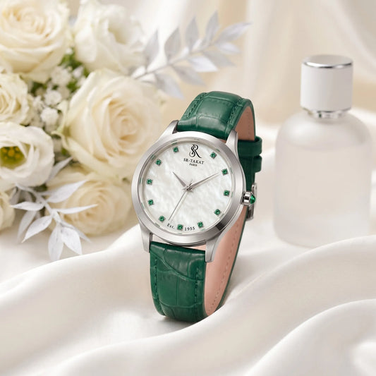 Premium Emerald Watch Collection for Women | SR TAKAT