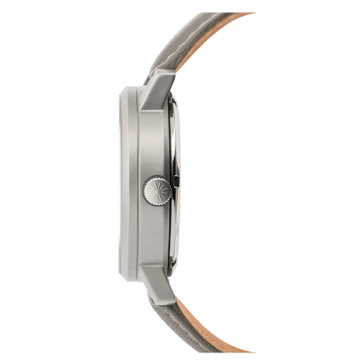 Lucidity Gents WA-045 Matte Steel Diamond Dial Luxury Watch with Steel Bracelet