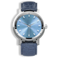 Niveau Élève Lucidity Gents Diamond Dial Leather Strap Quartz Watch – W-007