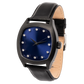 Determination Gents Automatic Luxury Watch | Blackened Steel, Mother of Pearl Dial & Black Steel Bracelet