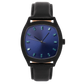 Niveau Élevé Determination WA-020 Black Steel Quartz Watch with Blue Sunray Dial & Paraiba Tourmaline Markers