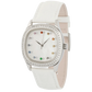 Niveau Élevé Determination Medium WA-031 Luxury Steel Watch with Mother of Pearl Dial