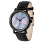 Niveau Élevé Introsistence WA-010 Swiss Luxury Watch – Diamond Dial & White Leather Strap