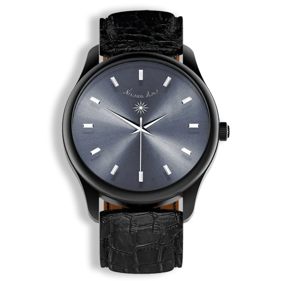 Niveau Élevé Introsistence Ladies W-029 Swiss Luxury Watch – Diamond Dial & White Leather Strap